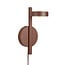 Good&Mojo Wandlamp essenhout OKINAWA bruin