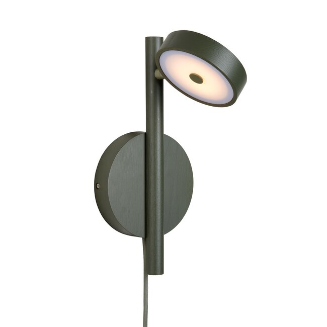 Good&Mojo Wandlamp essenhout OKINAWA groen