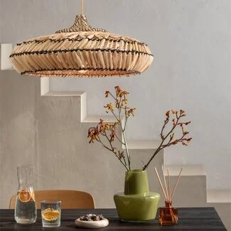 Good&Mojo Hanglamp abacca RINJANI naturel M