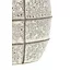Light en Living Vaas deco 25x12,5x28 cm MANTU keramiek mat donkerbruin+creme