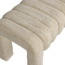 Woood Frex Gestoffeerd Bankje Boucle Naturel [fsc]