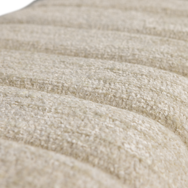 Woood Frex Gestoffeerd Bankje Boucle Naturel [fsc]