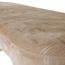 Woood Jacob Gestoffeerd Bankje Streep Dessin Naturel [fsc]
