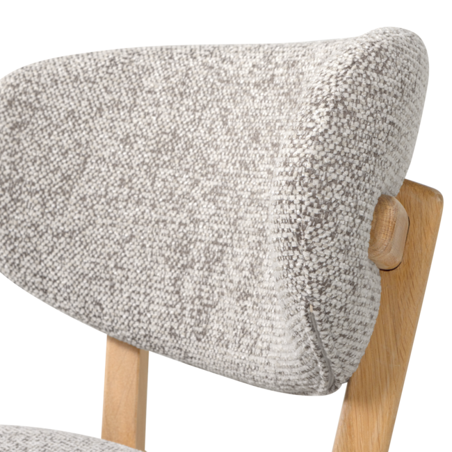 Woood Udar Barstoel Naturel Met Houten Frame Naturel [fsc]