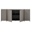 Woood Brock Dressoir 200 Cm Essen Fineer Warmgrijs [fsc]