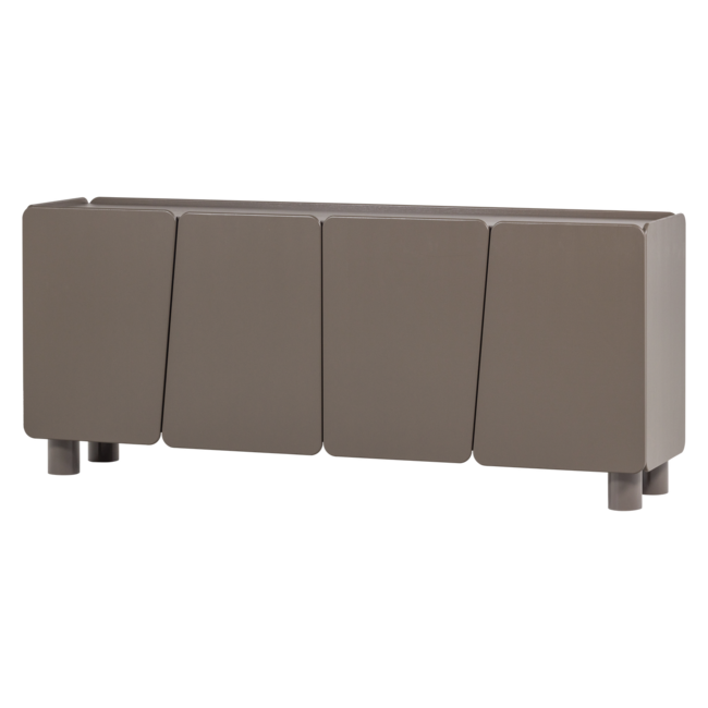 Woood Root Dressoir 200 Cm Grenen Truffel Bruin [fsc]