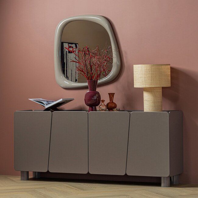 Woood Root Dressoir 200 Cm Grenen Truffel Bruin [fsc]