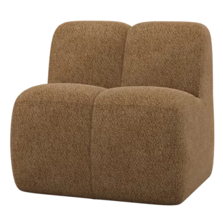 Woood Mojo Eetbank 84 Cm Met Rugleuning Wollig Honinggeel