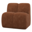 Woood Mojo Eetbank 84 Cm Met Rugleuning Wollig Roestbruin
