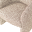 Woood Cordo Eetkamerstoel Met Wielen Melange Naturel [fsc]