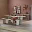 Woood Ato Eettafel 220x90 Cm Mangohout Naturel