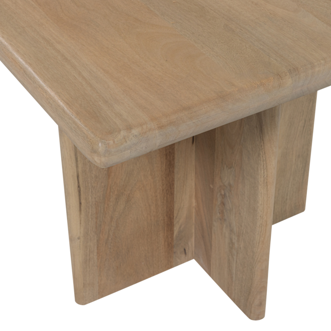 Woood Ato Eettafel 220x90 Cm Mangohout Naturel