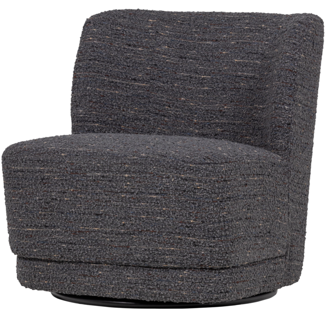 Woood Atty Draaifauteuil Grove Melange Grijs [fsc]