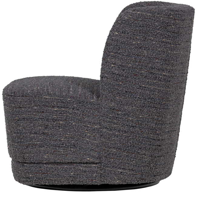 Woood Atty Draaifauteuil Grove Melange Grijs [fsc]