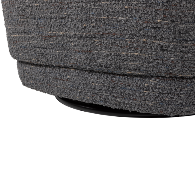 Woood Atty Draaifauteuil Grove Melange Grijs [fsc]