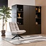 Woood Jouke Draaifauteuil Chenille Structuur Naturel [fsc]
