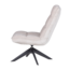 Woood Jouke Draaifauteuil Chenille Structuur Naturel [fsc]
