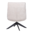 Woood Jouke Draaifauteuil Chenille Structuur Naturel [fsc]