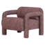 Woood Lenny Fauteuil Met Dessin Bordeauxrood