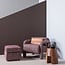 Woood Lenny Fauteuil Met Dessin Bordeauxrood