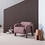 Woood Lenny Fauteuil Met Dessin Bordeauxrood