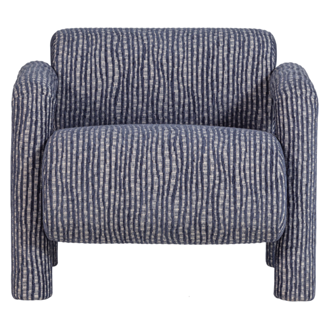 Woood Lenny Fauteuil Met Dessin Grijsblauw