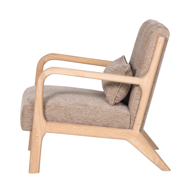 Woood Mark Fauteuil Chenille Zand