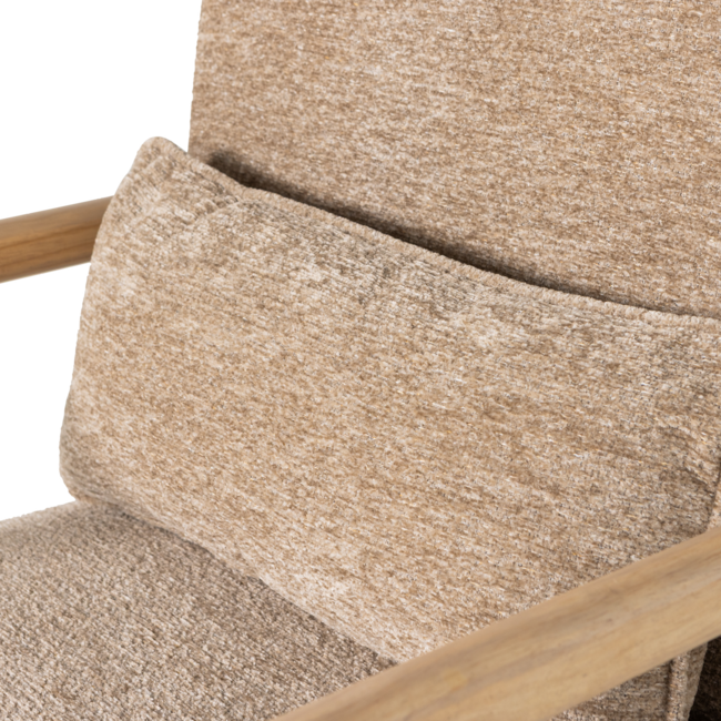 Woood Mark Fauteuil Chenille Zand