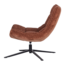 Woood Maudi Draaifauteuil Chenille Structuur Bruin