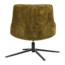 Woood Maudi Draaifauteuil Chenille Structuur Groen