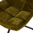 Woood Maudi Draaifauteuil Chenille Structuur Groen