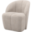 Woood Mojo Draaifauteuil Ribstof Ecru