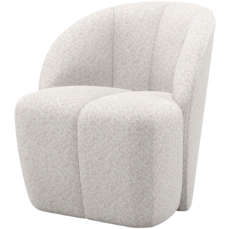 Woood Mojo Draaifauteuil Wollig Ecru