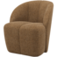 Woood Mojo Draaifauteuil Wollig Honinggeel