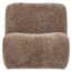 Woood Nomu Fauteuil Craquele Velvet Lichtbruin [fsc]