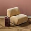 Woood Nomu Fauteuil Craquele Velvet Lichtgeel [fsc]