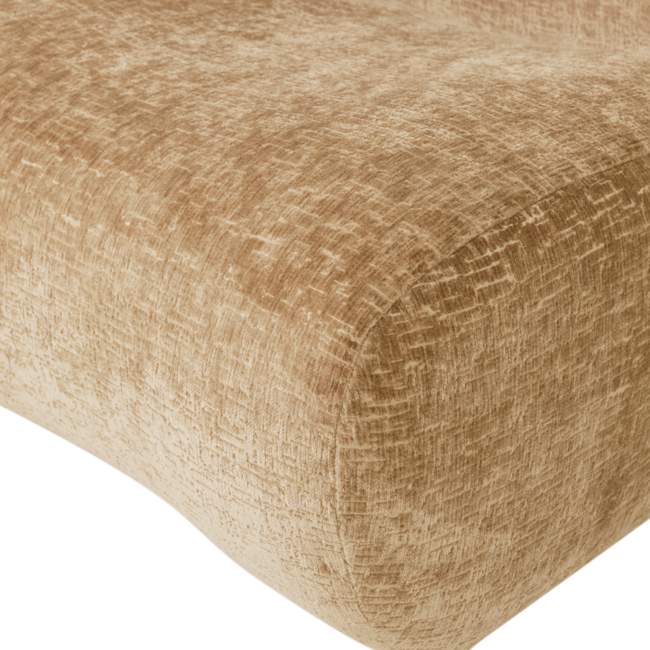 Woood Nomu Fauteuil Craquele Velvet Lichtgeel [fsc]