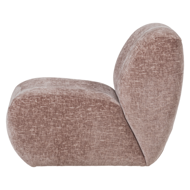Woood Nomu Fauteuil Craquele Velvet Lichtroze [fsc]