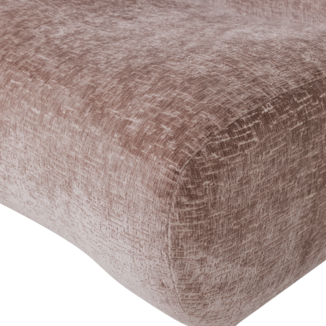 Woood Nomu Fauteuil Craquele Velvet Lichtroze [fsc]