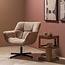 Woood Wibo Draaifauteuil Mat Velvet Zand [fsc]