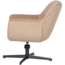 Woood Wibo Draaifauteuil Mat Velvet Zand [fsc]