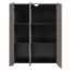 Woood Brock 2-Deurs Kast Essen Fineer Warmgrijs [fsc]