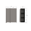 Woood Brock 2-Deurs Kast Essen Fineer Warmgrijs [fsc]