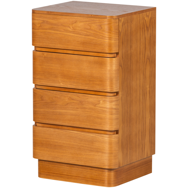 Woood Fejo Ladekast 4 Lades Mdf Bruin [fsc]