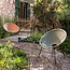 Woood Kazoun Tuin Loungestoel Wicker Oranje
