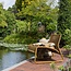 Woood West Tuin Loungestoel Honinggeel