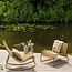 Woood West Tuin Loungestoel Honinggeel