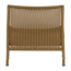 Woood West Tuin Loungestoel Honinggeel