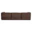 Woood Manu Chaise Longue Bank Links Velvet Bruin [fsc]