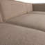 Woood Manu Chaise Longue Bank Rechts Teddy Taupe [fsc]